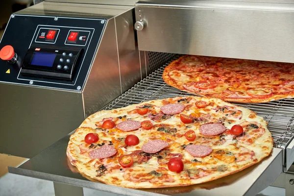 Catering için endüstriyel elektrikli pizza fırını. Profesyonel mutfak ekipmanları