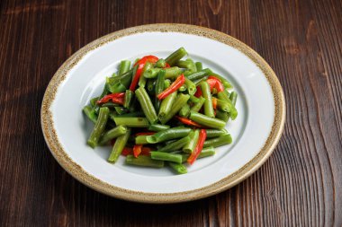 Yaylı fasulye. Restoran menüsü