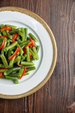 Yaylı fasulye. Restoran menüsü