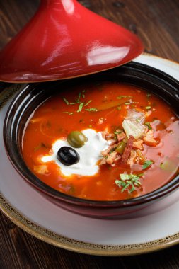 Solyanka' ya. catering menüsü