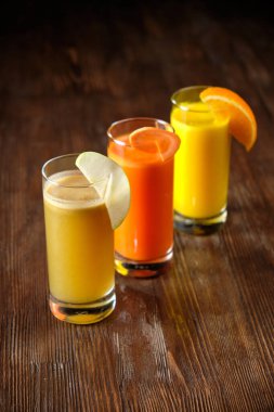 Çok renkli çekimler. yemek menüsü