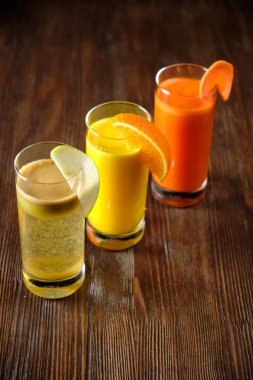 Çok renkli çekimler. yemek menüsü