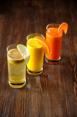 Çok renkli çekimler. yemek menüsü