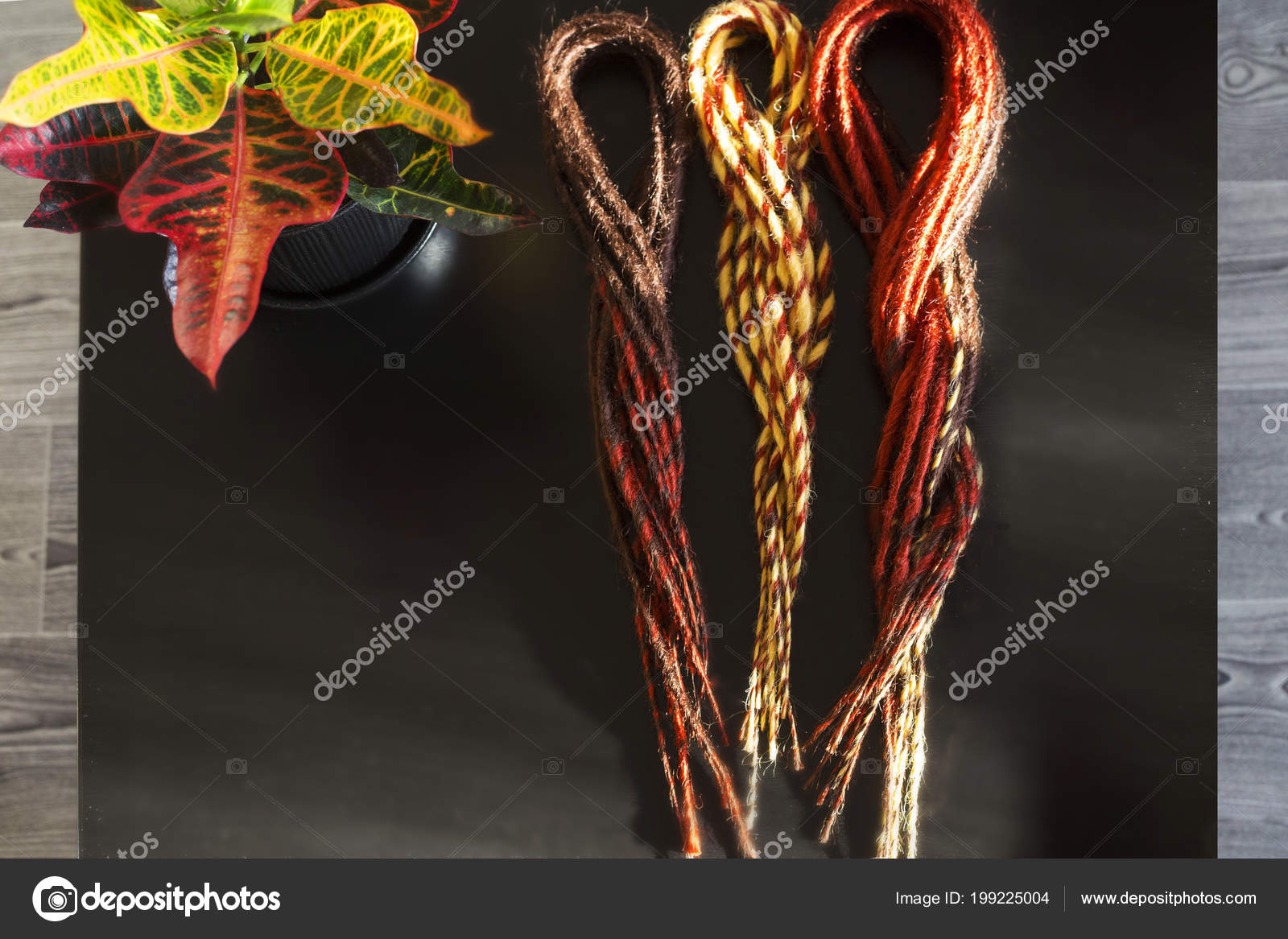 Colored Hair Artificial Material Braiding American African Braid