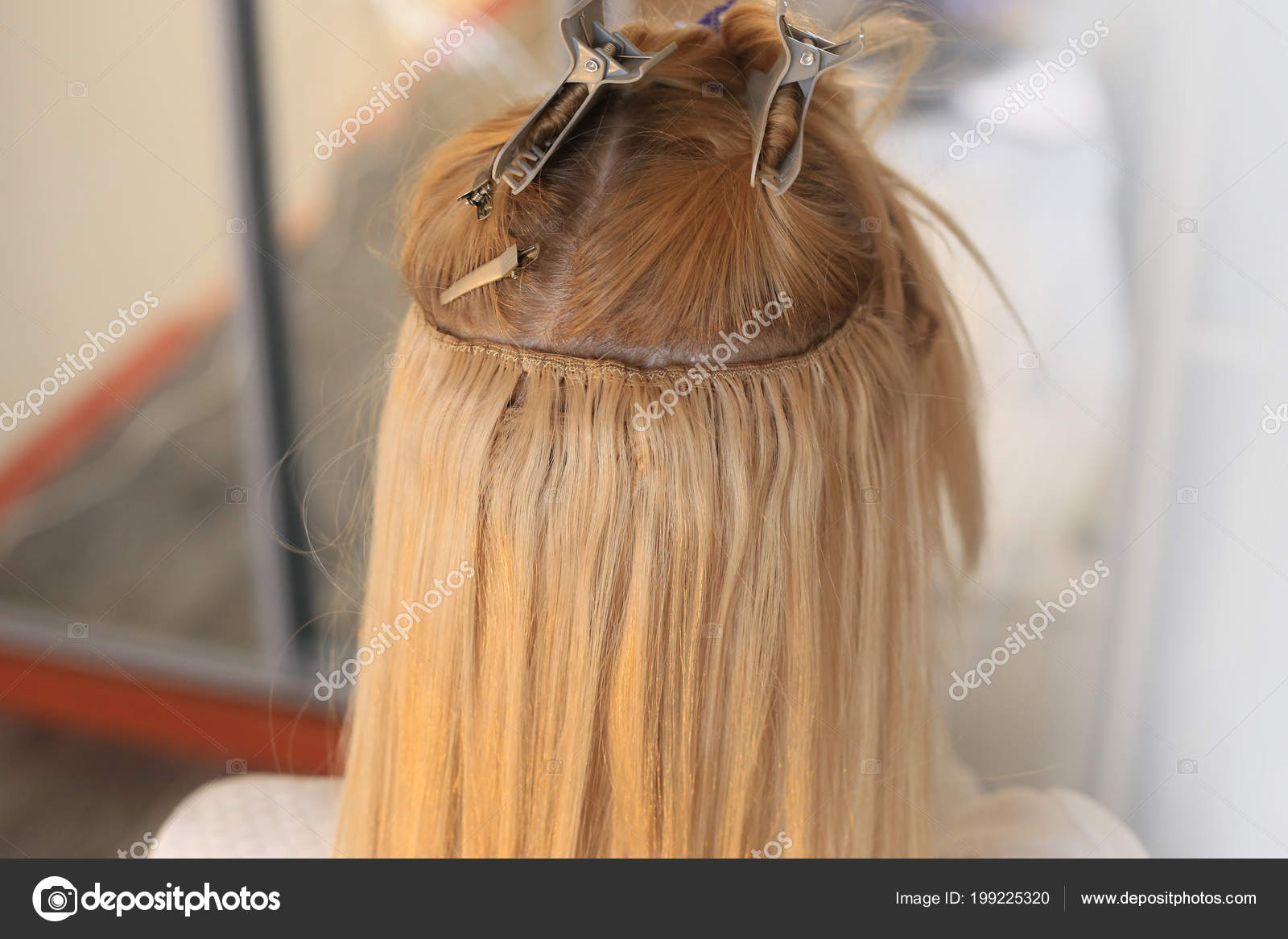 Blonde Long Pigtail Hair Extensions