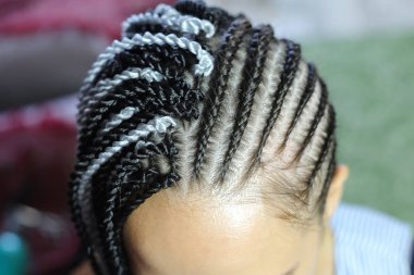 Senegal örgüler dreadlocks, Afrika kıllar bağlama işlemi