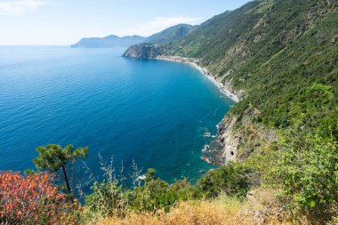 Manarola (Cinque terre) - Manzaralı Ligurama Sahili, İtalya