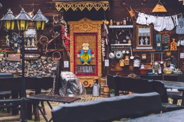 Geleneksel Rus Hatıra Eşyası Alexandrowka