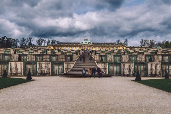 Palacio Sanssouci en Potsdam — Foto de Stock
