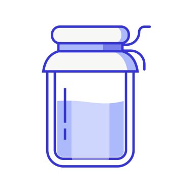 Cam reçel veya bal kavanozu simgesi