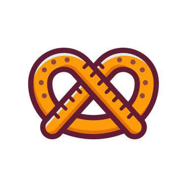 Tek Alman simit simgesi