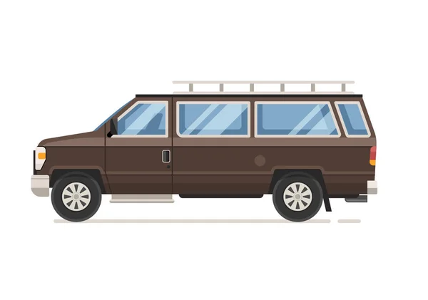 Road Family Van Icon — Vector de stoc