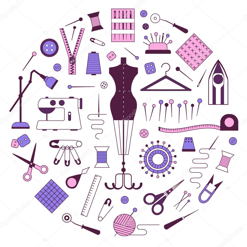 Sewing Equipment and Tailor Needlework Accessories