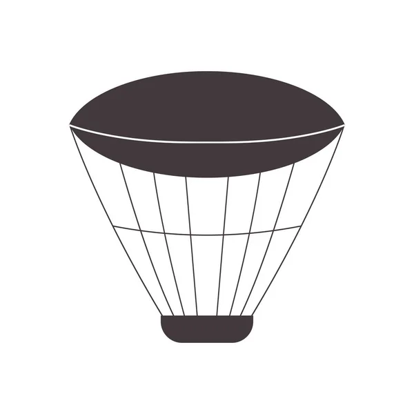 Balões de ar esboço Emblemas —  Vetores de Stock