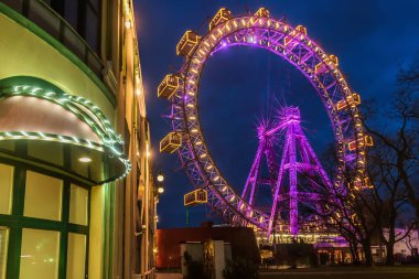 Prater Dönme dolap Noel akşam