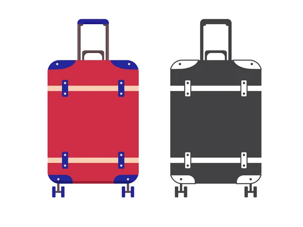 旅行行李箱图标 — 图库矢量图片