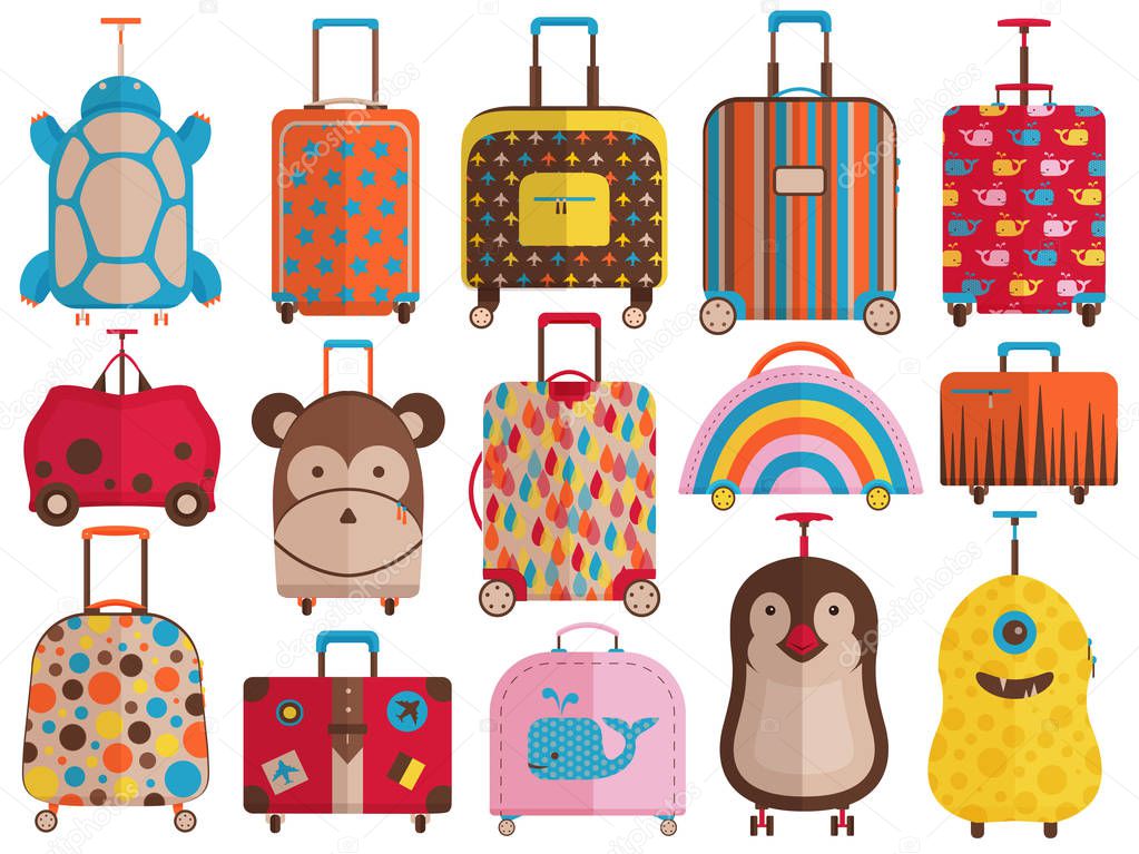 Kids Hand Luggage and Travel Suitcases