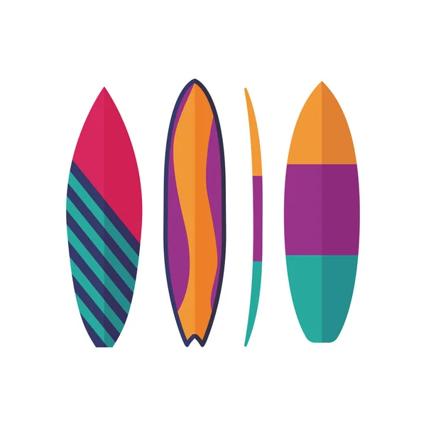 Surfplanken iconen — Stockvector