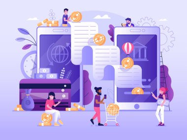 Online Mobil Transfer Konsepti