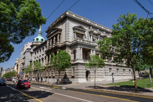 Belgrades architektura budynku na Central Street — Zdjęcie stockowe