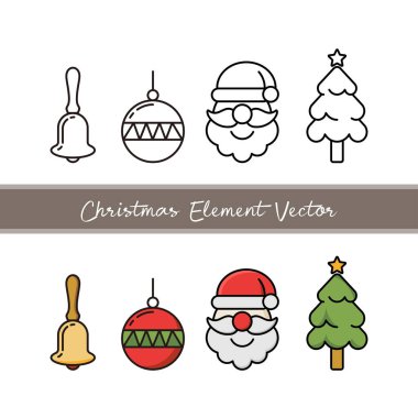 Noel süsleri ve bayram sembolleri için