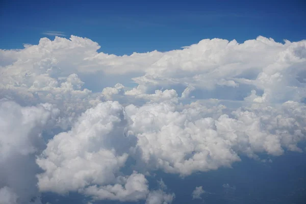 Clouds Sky Seen Window Aircraft — Stock Photo, Image