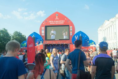 Goalcüler bölge 2018 Dünya Kupası Rusya 30 Haziran 2018 Nijniy Novgorod