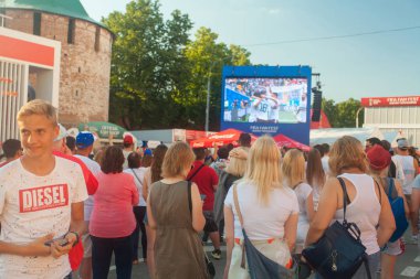 Goalcüler bölge 2018 Dünya Kupası Rusya 30 Haziran 2018 Nijniy Novgorod
