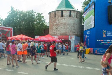 Goalcüler bölge 2018 Dünya Kupası Rusya 30 Haziran 2018 Nijniy Novgorod