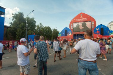 Goalcüler bölge 2018 Dünya Kupası Rusya 30 Haziran 2018 Nijniy Novgorod