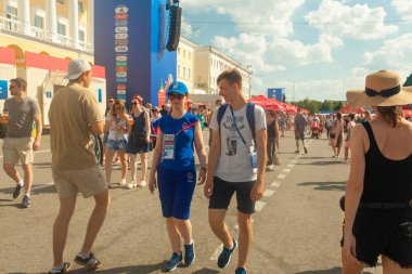 Goalcüler bölge 2018 Dünya Kupası Rusya 30 Haziran 2018 Nijniy Novgorod