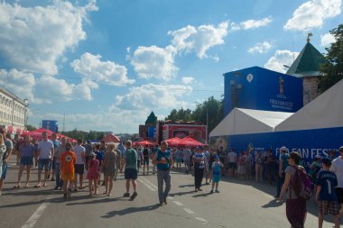 Goalcüler bölge 2018 Dünya Kupası Rusya 30 Haziran 2018 Nijniy Novgorod