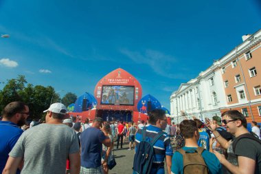 Goalcüler bölge 2018 Dünya Kupası Rusya 30 Haziran 2018 Nijniy Novgorod