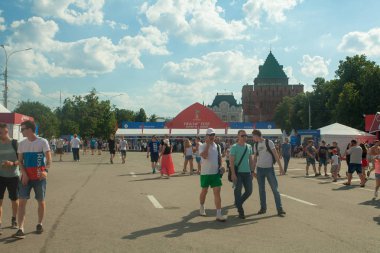 Goalcüler bölge 2018 Dünya Kupası Rusya 30 Haziran 2018 Nijniy Novgorod