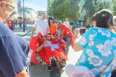 Goalcüler bölge 2018 Dünya Kupası Rusya 30 Haziran 2018 Nijniy Novgorod