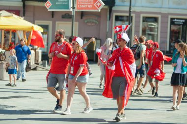 Goalcüler bölge 2018 Dünya Kupası Rusya 30 Haziran 2018 Nijniy Novgorod