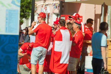 Goalcüler bölge 2018 Dünya Kupası Rusya 30 Haziran 2018 Nijniy Novgorod