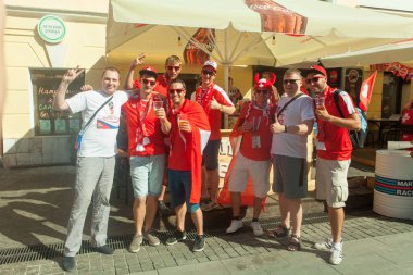 Goalcüler bölge 2018 Dünya Kupası Rusya 30 Haziran 2018 Nijniy Novgorod