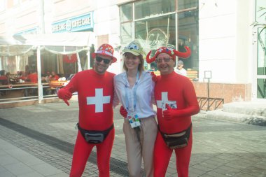 Goalcüler bölge 2018 Dünya Kupası Rusya 30 Haziran 2018 Nijniy Novgorod