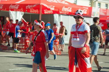 Goalcüler bölge 2018 Dünya Kupası Rusya 30 Haziran 2018 Nijniy Novgorod