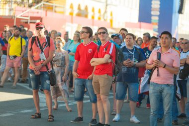 Goalcüler bölge 2018 Dünya Kupası Rusya 30 Haziran 2018 Nijniy Novgorod