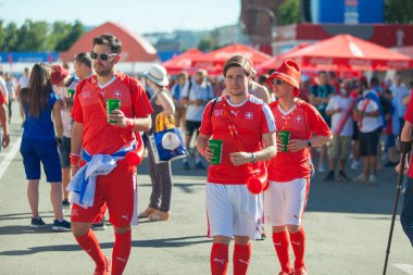 Goalcüler bölge 2018 Dünya Kupası Rusya 30 Haziran 2018 Nijniy Novgorod