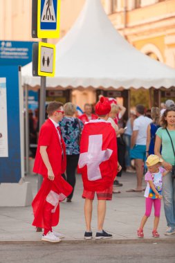 Goalcüler bölge 2018 Dünya Kupası Rusya 30 Haziran 2018 Nijniy Novgorod