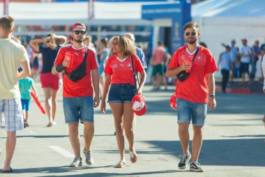 Goalcüler bölge 2018 Dünya Kupası Rusya 30 Haziran 2018 Nijniy Novgorod