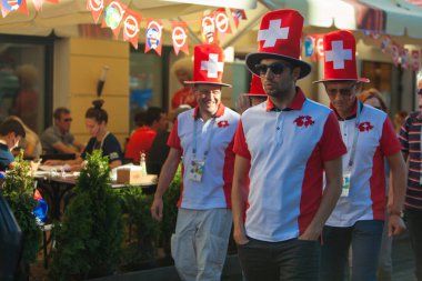 Goalcüler bölge 2018 Dünya Kupası Rusya 30 Haziran 2018 Nijniy Novgorod