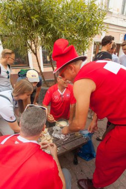 Goalcüler bölge 2018 Dünya Kupası Rusya 30 Haziran 2018 Nijniy Novgorod