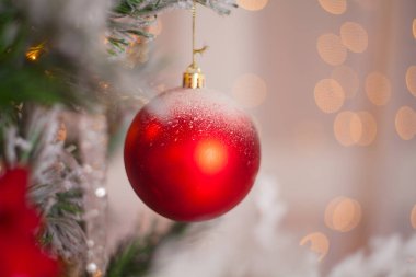 güzel Noel arka plan ile Noel çelenk