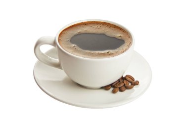 Sıcak kahve kahve Kupası doğal tahıl ile