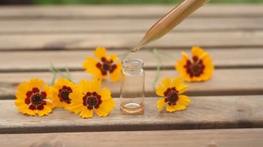 masada güzel şişe coreopsis uçucu yağ