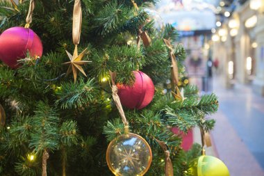  Yeni yıl renk arka plan ışık fenerler